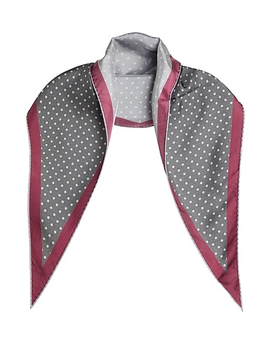 CANALI Scarves and foulards Charcoal 100% Silk