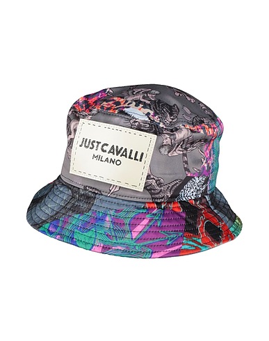 JUST CAVALLI Hat Grey 100% Polyester