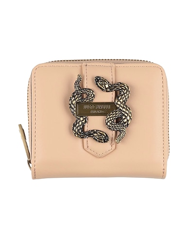 JUST CAVALLI Wallet Sand Polyester, Polyurethane resin