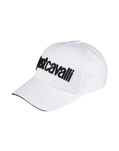 JUST CAVALLI Hat White 100% Cotton