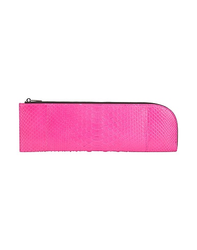 RICK OWENS Bustina Fucsia 100% Pelle di pitone