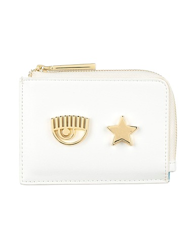 CHIARA FERRAGNI Wallet 100% Polyester, Polyurethane resin