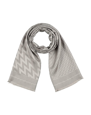 LANVIN Scarves and foulards Grey 62% Silk, 38% Wool