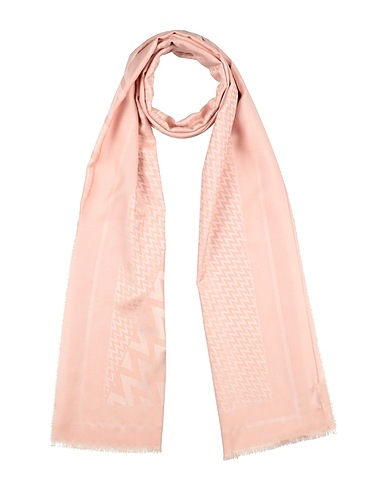 LANVIN Scarves and foulards Light pink 62% Silk, 38% Wool