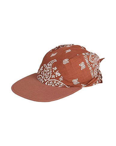 FABIANA FILIPPI Hat Brown 100% Cotton, Viscose, Linen