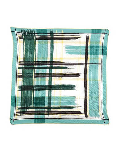 LANVIN Sciarpe e foulard Verde 100% Seta