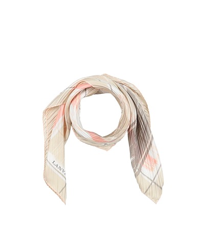 LANVIN Sciarpe e foulard Beige 100% Seta