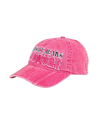 VERSACE JEANS COUTURE Cappello Fucsia 100% Cotone