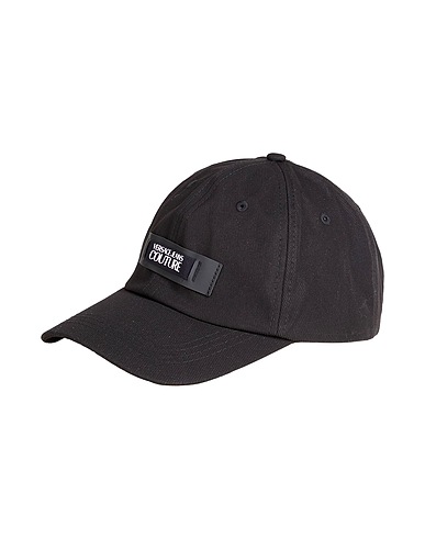 VERSACE JEANS COUTURE Hat Black 100% Polyester