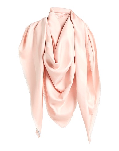 LANVIN Sciarpe e foulard Rosa chiaro 62% Seta, 38% Lana