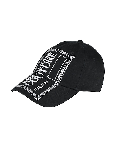 VERSACE JEANS COUTURE Hat NERO 100% Cotton