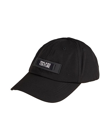 VERSACE JEANS COUTURE Hat Black 100% Polyester