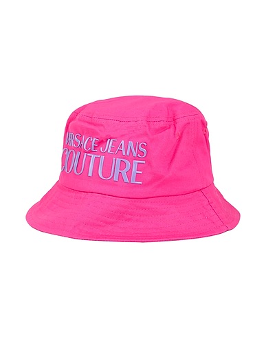 VERSACE JEANS COUTURE Hat Fuchsia 100% Cotton