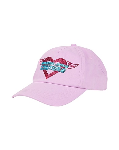 VERSACE JEANS COUTURE Hat Lilac 100% Cotton
