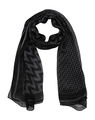 LANVIN Bufandas y fulares Negro 100% Seda
