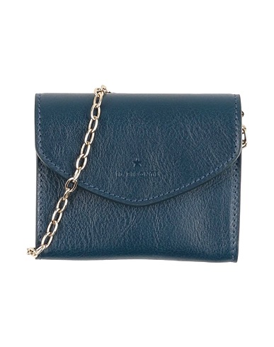 IL BISONTE PICCOLA PELLETTERIA Blu navy Pelle
