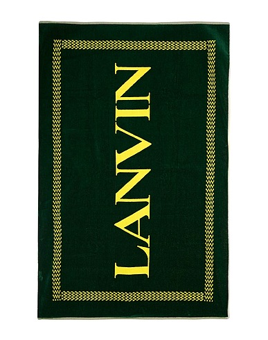 LANVIN Strandtuch Grün 100% Baumwolle