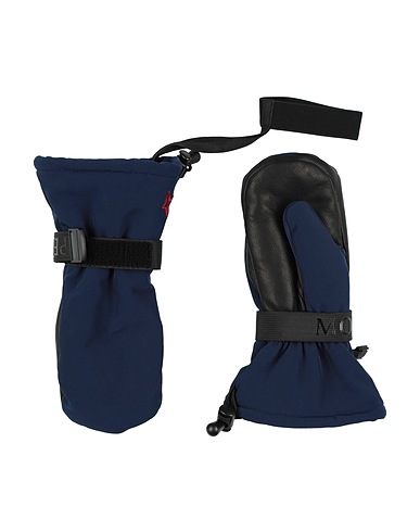 PERFECT MOMENT Handschuhe Marineblau 89% Nylon, 11% Polyurethan, Schafleder
