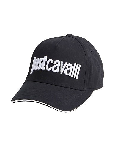 JUST CAVALLI Mützen & Hüte Schwarz 100% Baumwolle