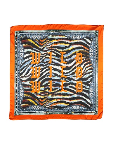 JUST CAVALLI Scarves and foulards Black 100% Silk