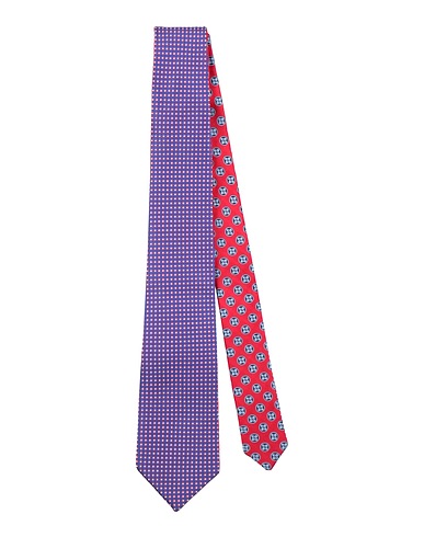 CANALI Cravatte e papillon Blu china 100% Seta