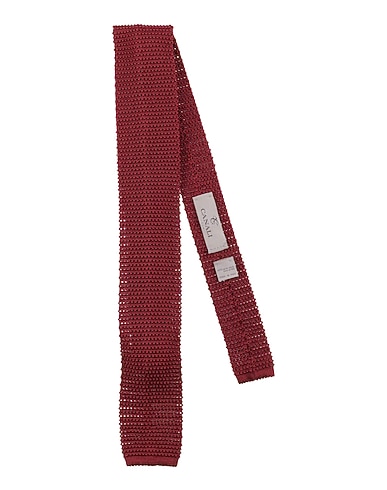 CANALI Ties and bow ties Brick red 100% Silk