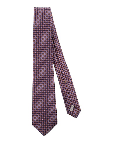 CANALI Ties and bow ties Mauve 100% Silk
