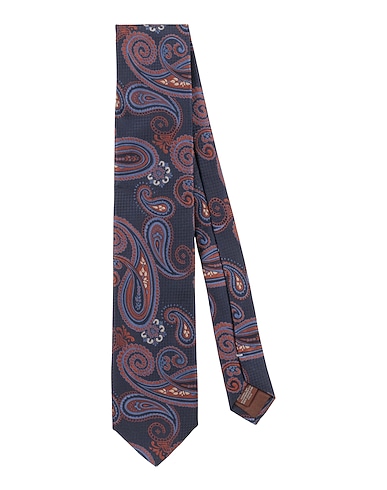 CANALI Cravatte e papillon Blu navy 100% Seta