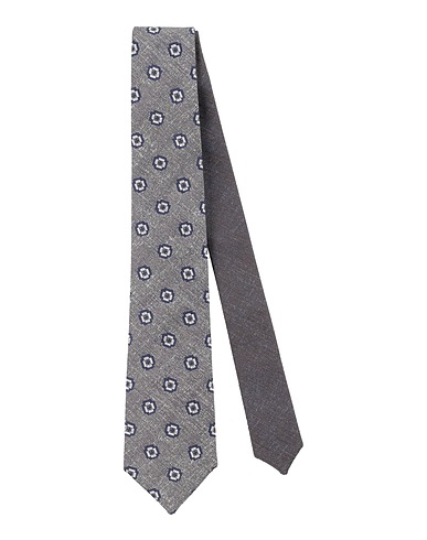 CANALI Cravatte e papillon Grigio 100% Seta