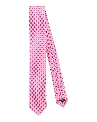 CANALI Галстуки и бабочки Розовый 100% Шелк