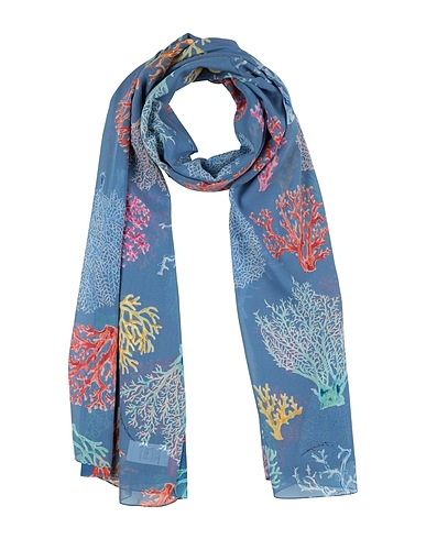 DOLCE&GABBANA Schals und Foulards Blau 100% Seide