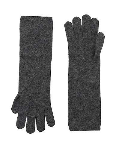 MAX MARA Gloves SFILATA Lead 100% Cashmere