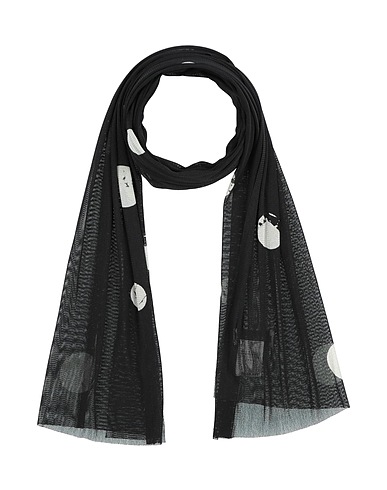 YOHJI YAMAMOTO Scarves and foulards Black 100% Silk