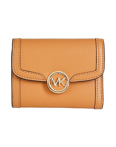MICHAEL MICHAEL KORS Wallet Camel Other Fibres