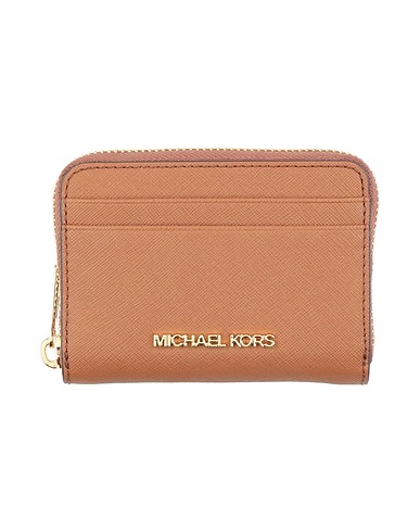 MICHAEL MICHAEL KORS PICCOLA PELLETTERIA Marrone Altre Fibre