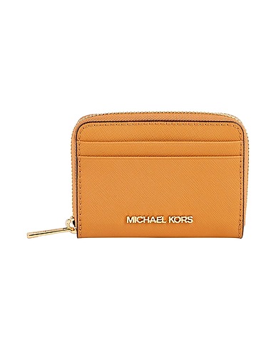 MICHAEL MICHAEL KORS PICCOLA PELLETTERIA Cammello Altre Fibre