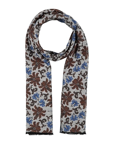 KITON Sciarpe e foulard Grigio 100% Seta