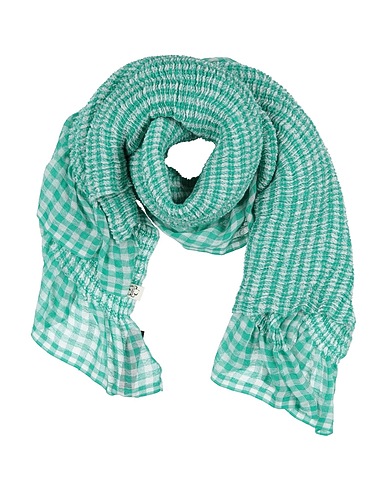TED BAKER Scarves and foulards Green 99% Polyester, 1% Elastane