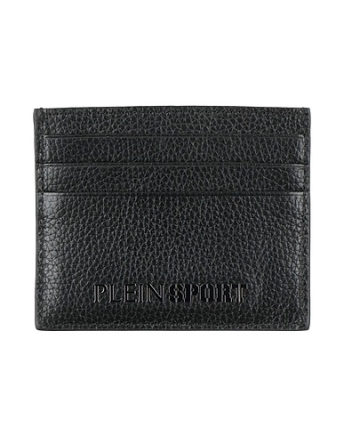 PLEIN SPORT Small Leather Goods Black 80% Cow leather, 20% Polyurethane