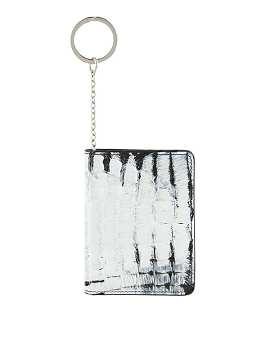 MAISON MARGIELA レザー小物 ホワイト 牛革 100%