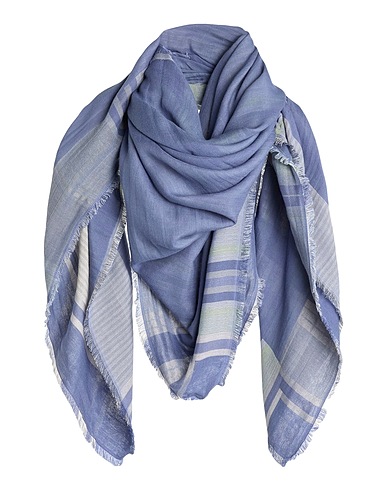 TOMMY HILFIGER Scarves and foulards Slate blue 65% Modal, 35% Cotton