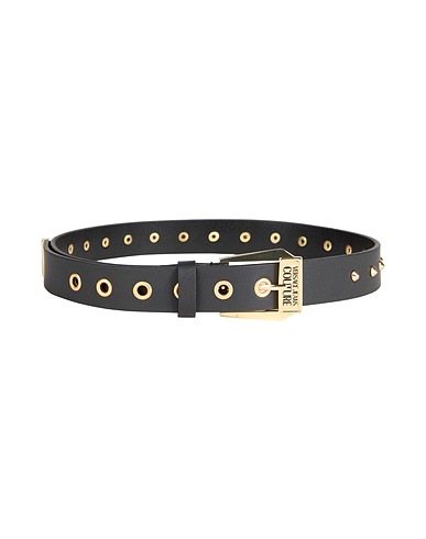VERSACE JEANS COUTURE Belts Black Leather