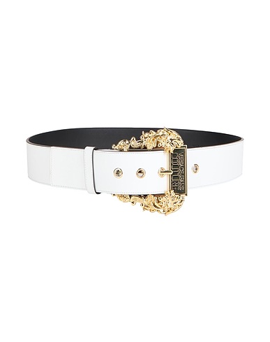 VERSACE JEANS COUTURE Belts White Leather
