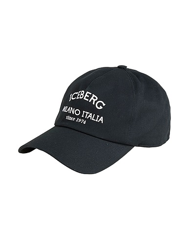 ICEBERG Hat Black 100% Cotton