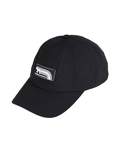 MAISON KITSUNÉ 帽子 ブラック ナイロン 100%