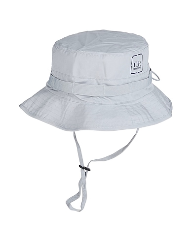 C.P. COMPANY Cappello Grigio chiaro 100% Cotone