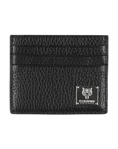 PLEIN SPORT Small Leather Goods Black 100% Cow leather