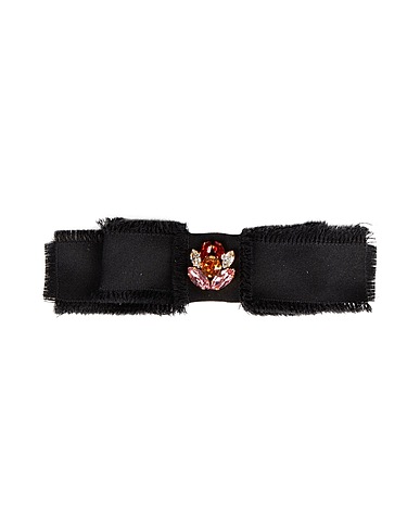 DOLCE&GABBANA Hair accessory Black Textile fibres