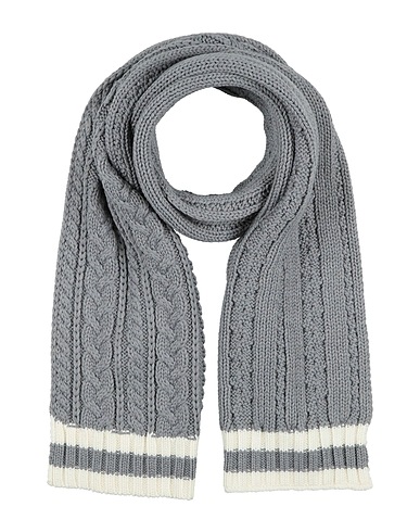 SUN 68 Scarves and foulards Grey 50% Merino Wool, 50% Acrylic