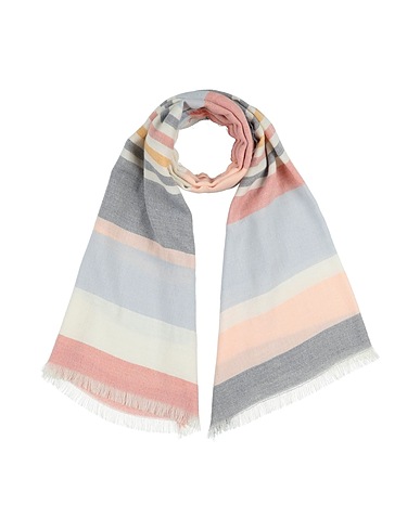BARBOUR Scarves and foulards Sky blue 94% Acrylic, 6% Polyamide
